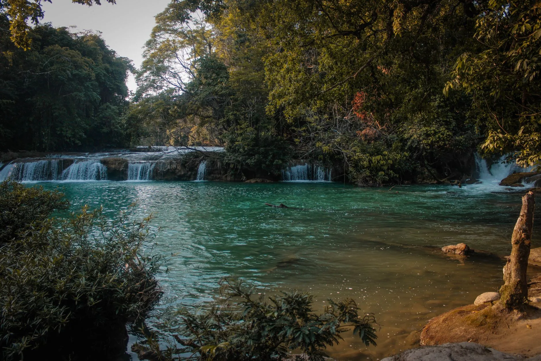 Misol-Ha et Agua Azul, les cascades sur la route de Palenque