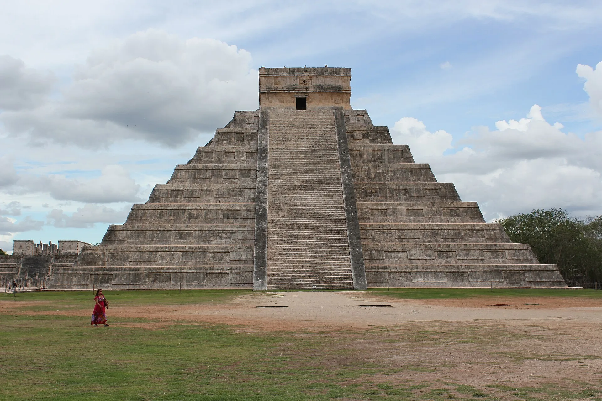 La pyramide de Kukulcán (El Castillo)