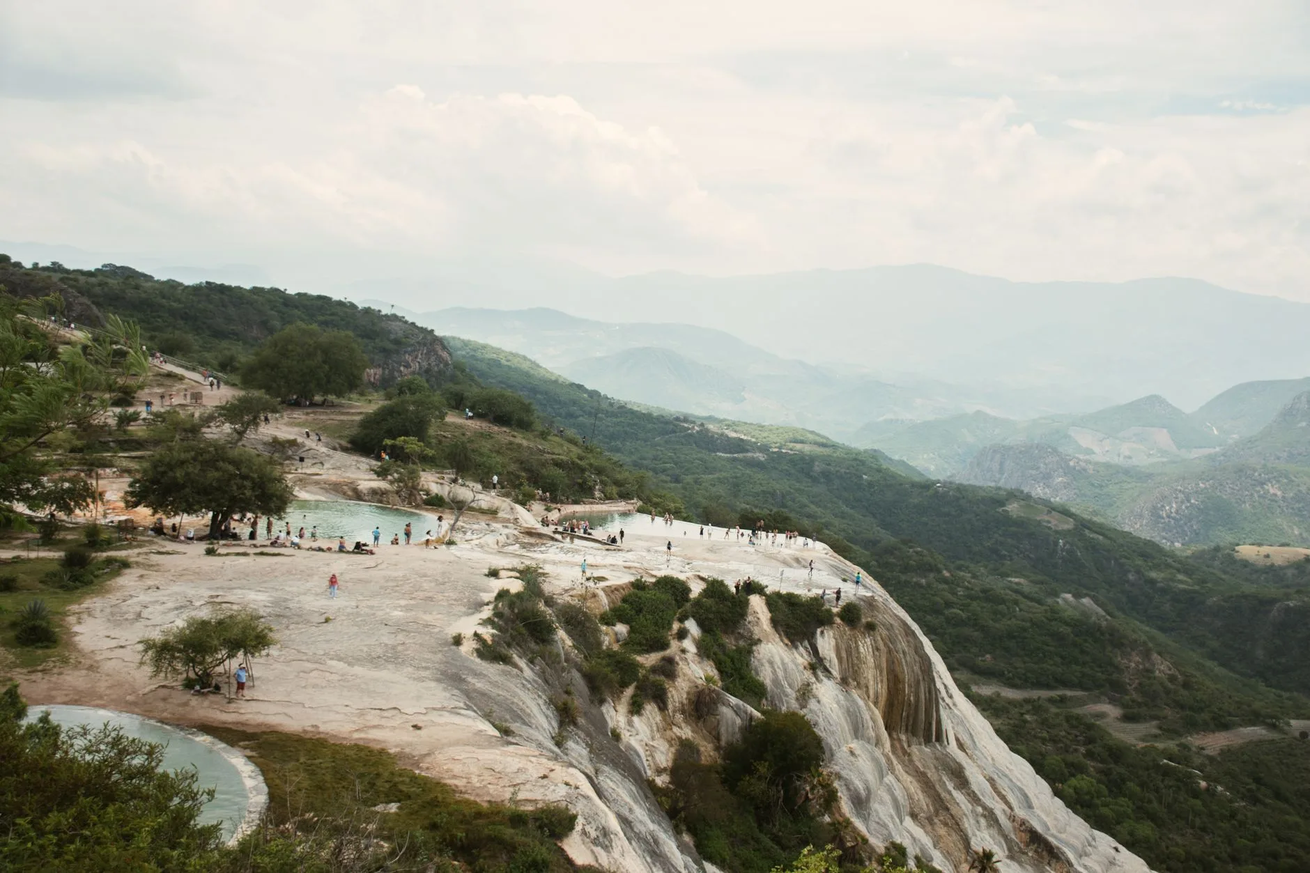 Hierve el Agua, des cascades pétrifiées